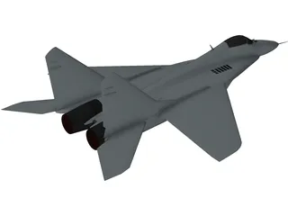 MiG-29 Fulcrum 3D Model