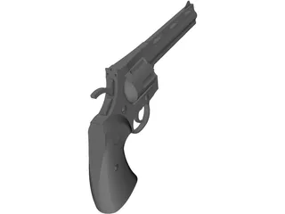 Colt Python 6 Inch 3D Model