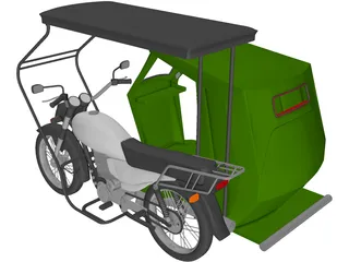 Tricycle Philippines 3D Model