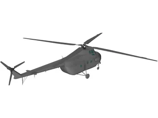 Mil Mi-4 3D Model