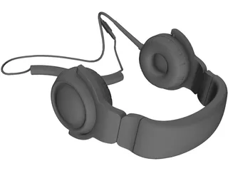 Headphones 3D Model