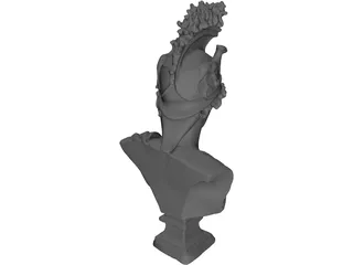 Bust Athena 3D Model