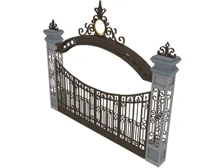 Gate 3D Model