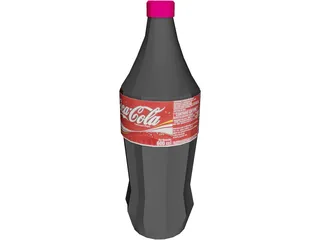 Coca Cola Bottle 3D Model