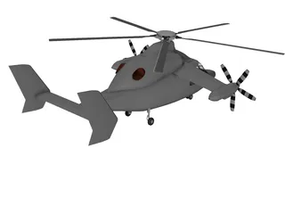 Eurocopter X3 3D Model