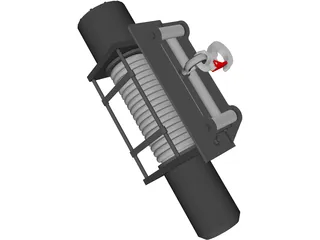 Winch 3D Model