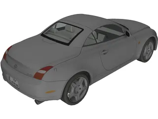 Lexus SC430 3D Model
