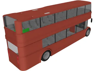 London Bus 3D Model