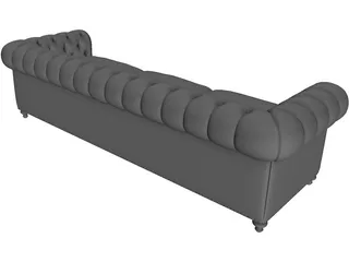 Chester Sofa 3D Model
