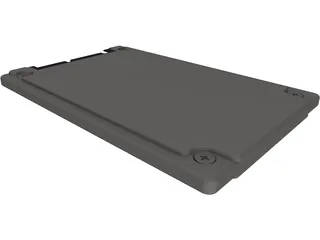 1.8 HDD SATA 3D Model