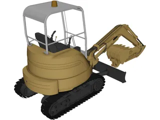 Excavator 3D Model