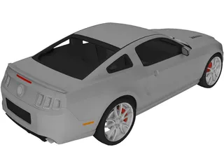 Ford Mustang 3D Model