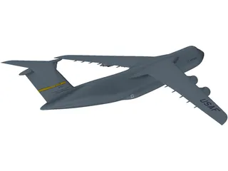 C-5 Galaxy 3D Model