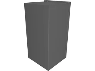 Kenmore ELITE 33 Fridge 3D Model