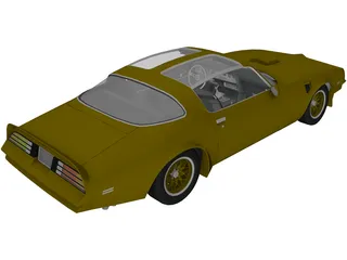 Pontiac Trans Am (1977) 3D Model