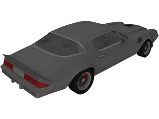 Chevrolet Camaro Z28 (1979) 3D Model