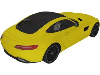 Mercedes-Benz AMG GT (2016) 3D Model