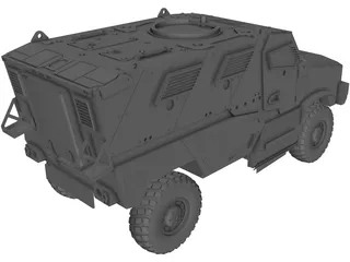 MRAP 3D Model