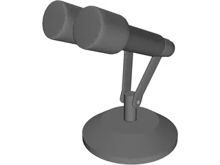 Microphone 3D Model