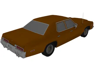 Dodge Monaco (1974) 3D Model