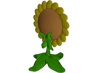 Sunflower 3D Model