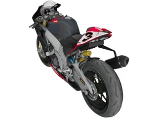 Aprilia RSV4 3D Model