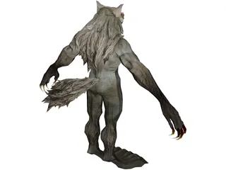 Werewolf 3D Model