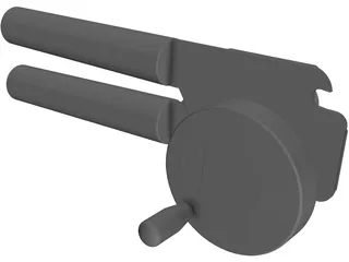 Can Opener 3D Model