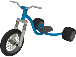 Drift Trike 3D Model