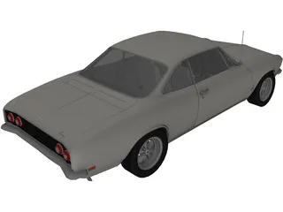 Chevrolet Corvair Monza (1969) 3D Model