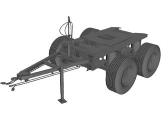 C-402 Converter Dolly 3D Model