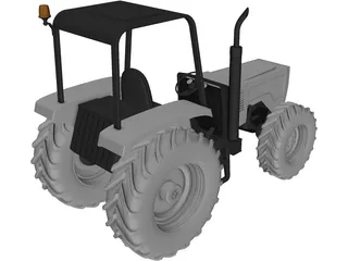 Tractor 3D Model