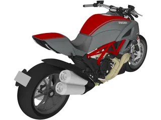 Ducati Diavel 3D Model