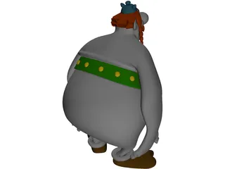 Obelix 3D Model