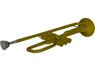 Trumpet 3D Model