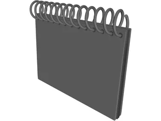 Sketch Book 3D Model