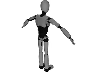 Electronic Robot 3D Model