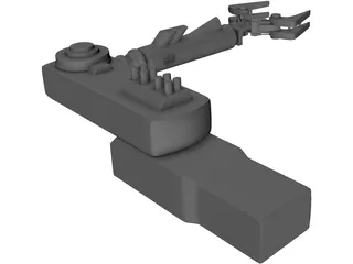 Robot Arm 3D Model