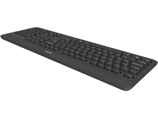 Dell Keyboard 3D Model