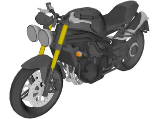 Triumph Speed Triple 3D Model