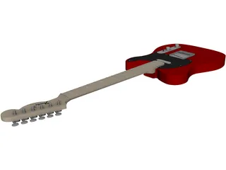 Fender Telecaster 3D Model