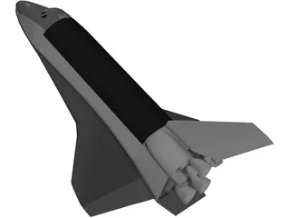 Discovery Space Shuttle 3D Model