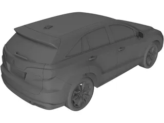 Acura RDX (2013) 3D Model