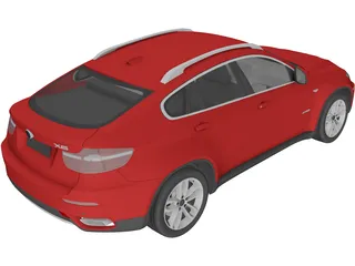 BMW X6 (2013) 3D Model