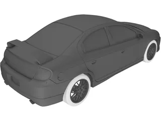 Dodge Neon SRT-4 (2005) 3D Model