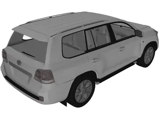 Toyota Land Cruiser (2010) 3D Model