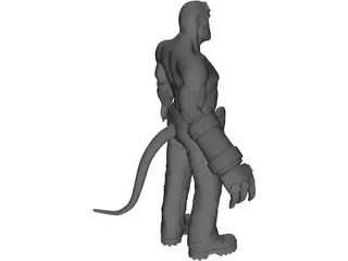 Hellboy 3D Model