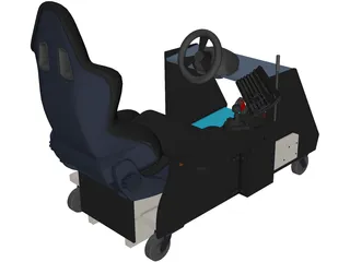 Racing Cockpit G27 3D Model