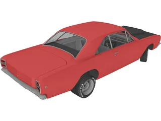 Dodge Dart HEMI Super Stock (1968) 3D Model