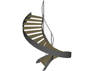 Stair 3D Model